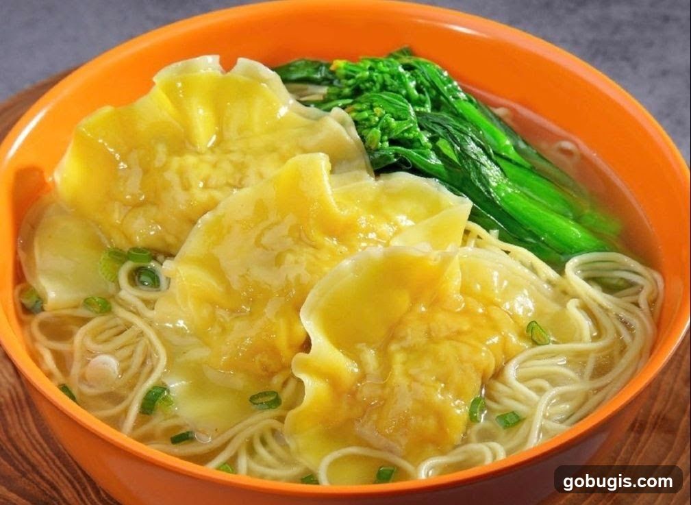 Wonton Noodle Soup