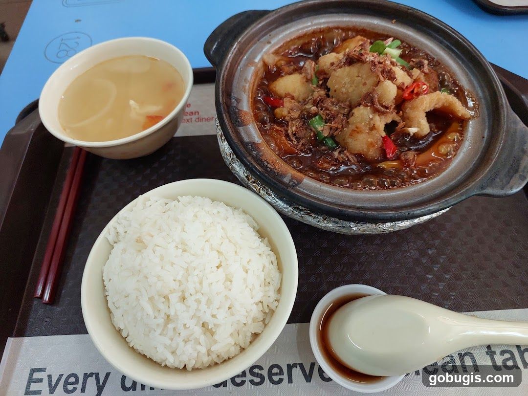 Claypot Dish with Rice and Soup