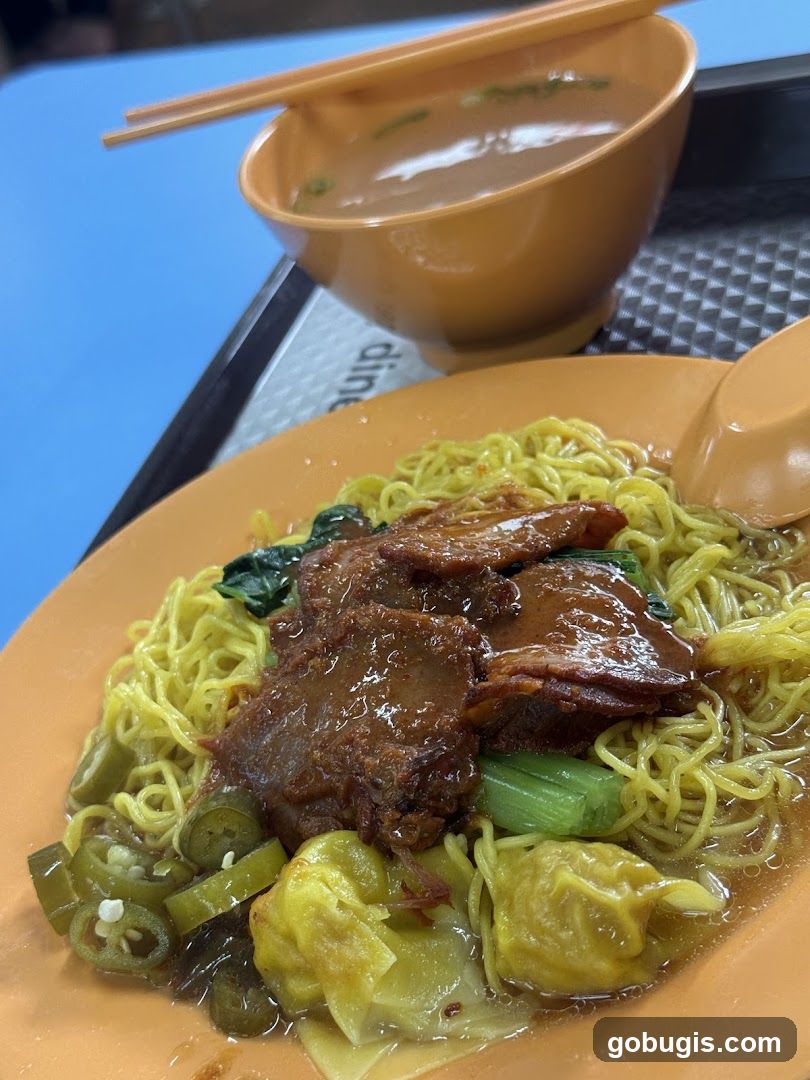 Noodles with Char Siu and Wontons