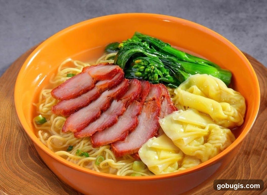 Wonton Noodle Soup
