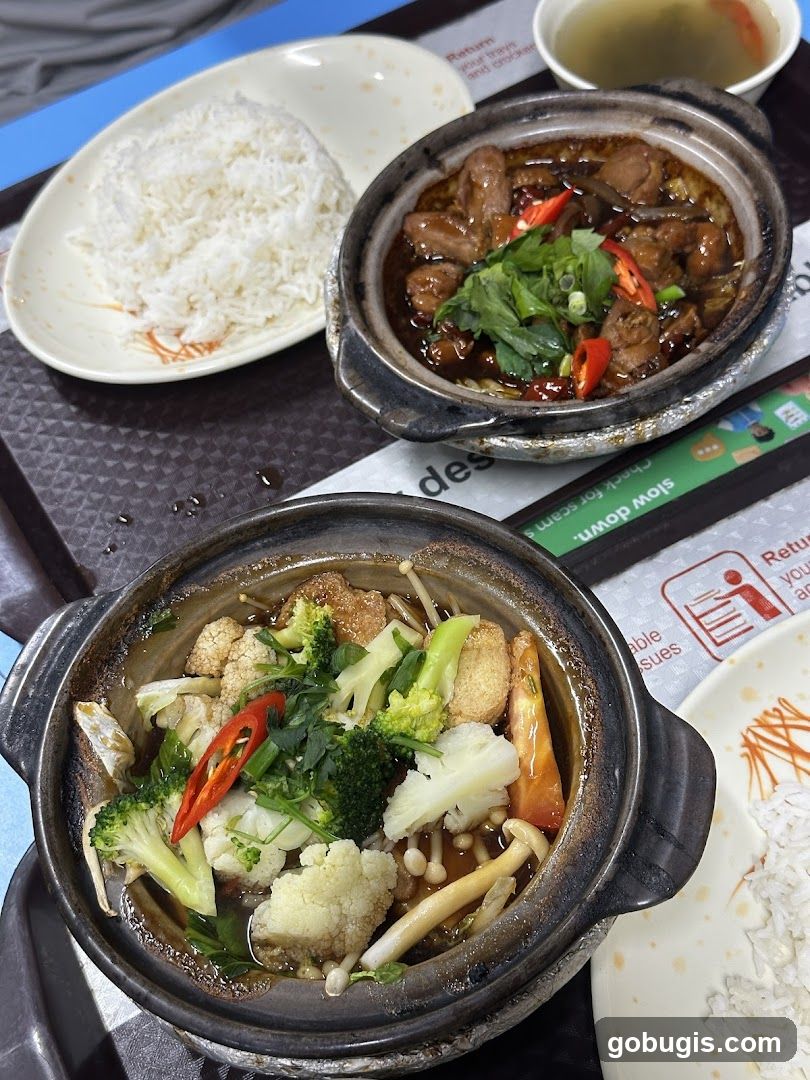 Claypot Dishes with Rice