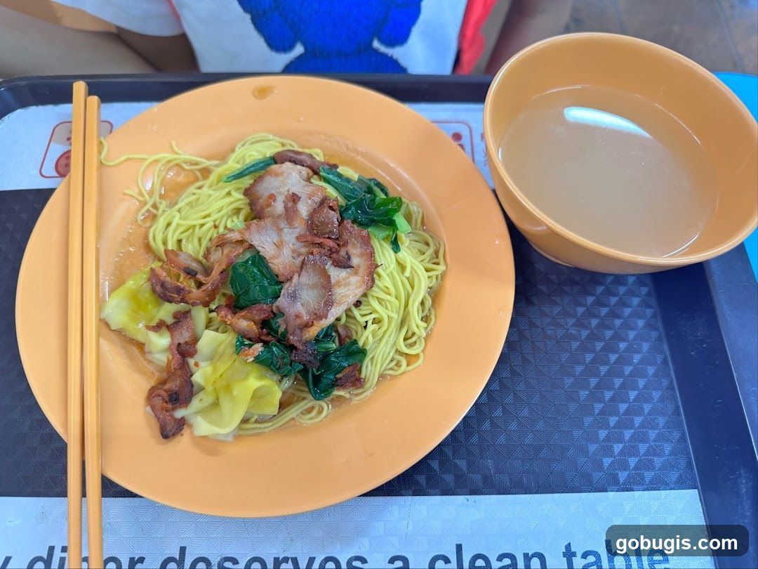 Noodles with Char Siu and Wontons