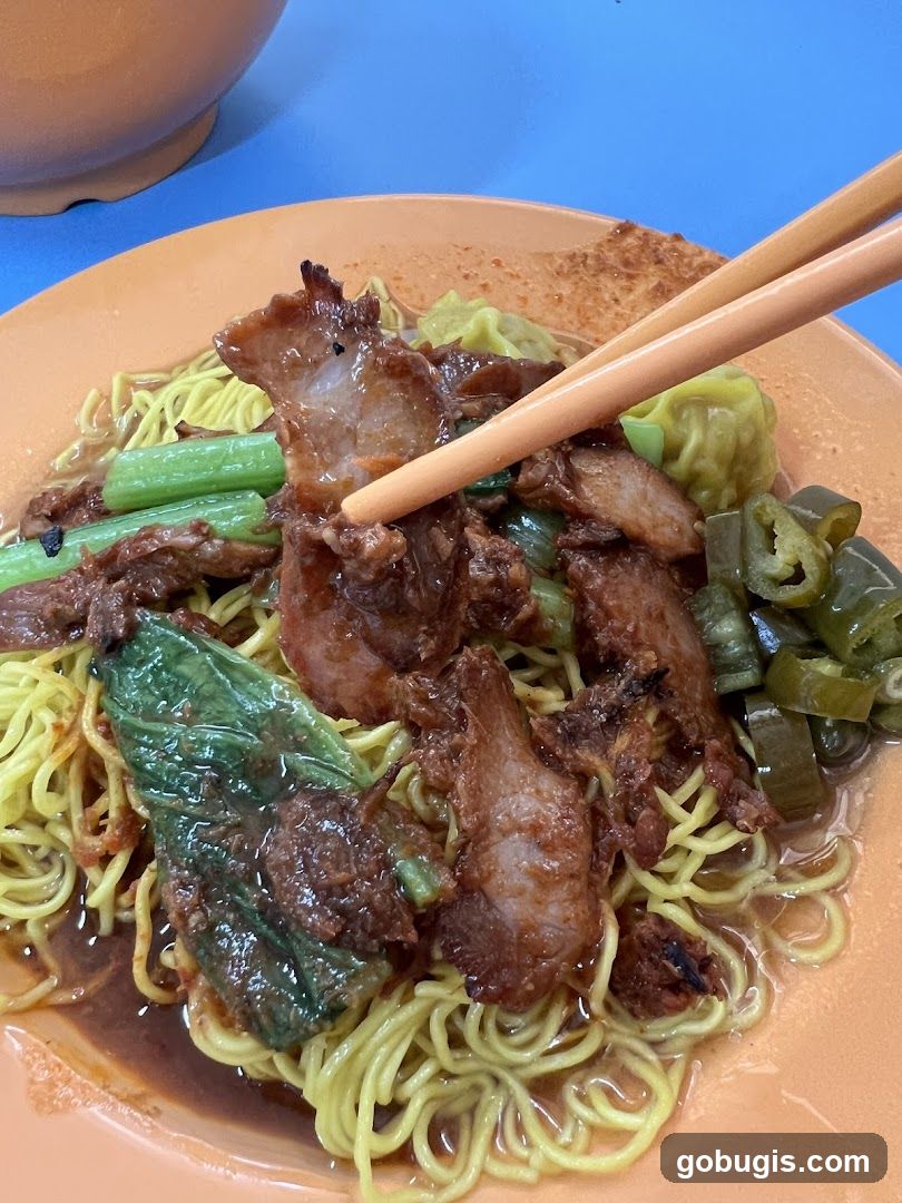 Wonton Noodles with Char Siu