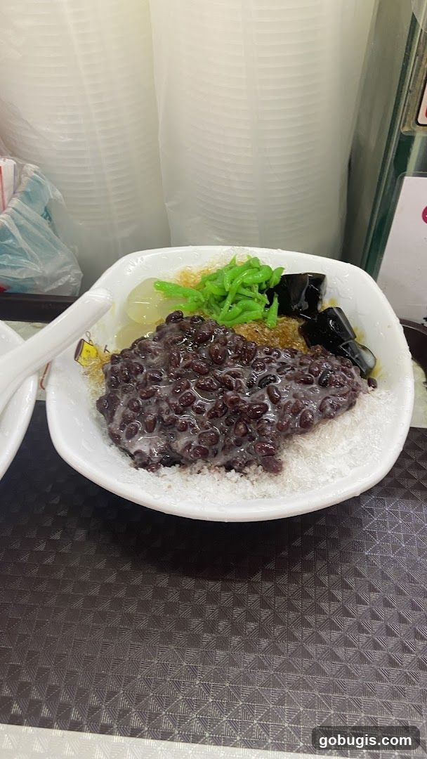 Red Bean Ice Dessert