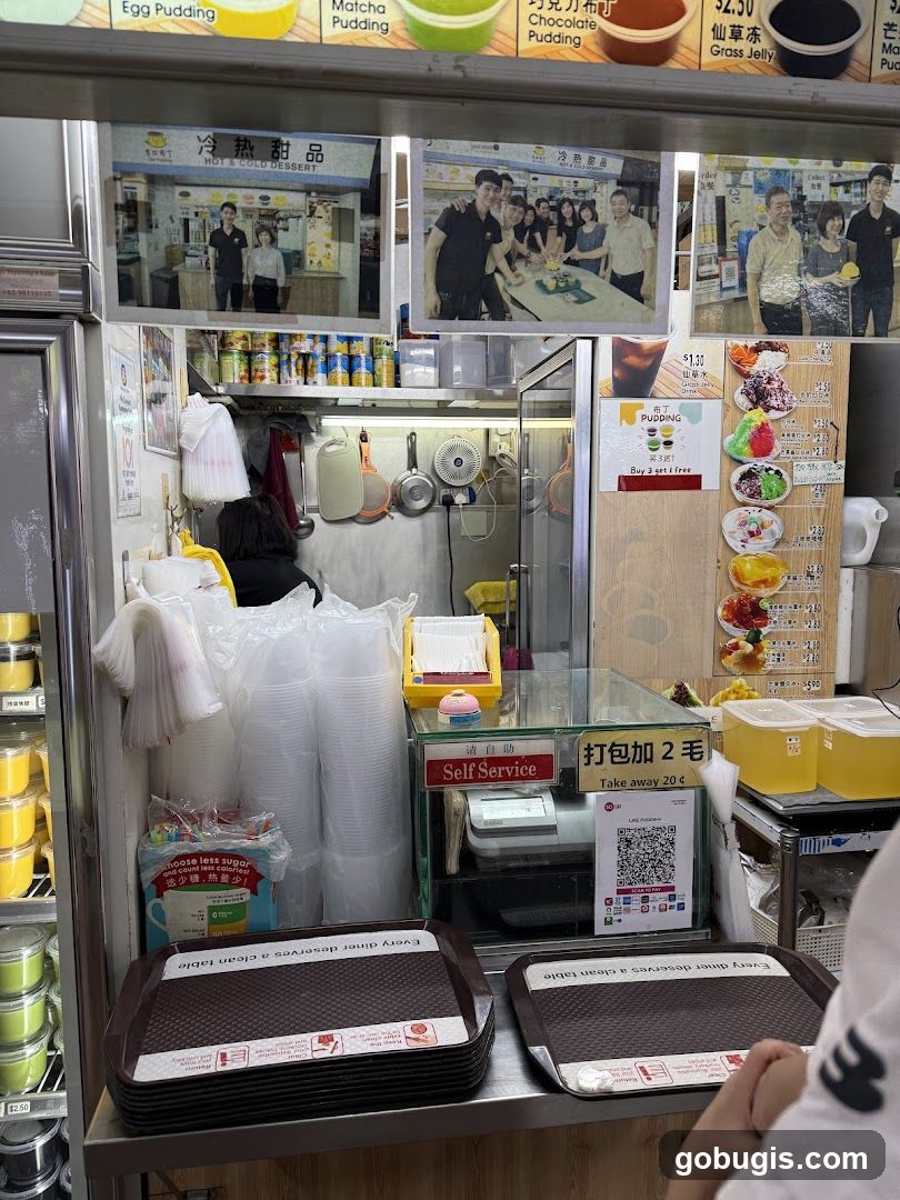 Dessert Stall Counter