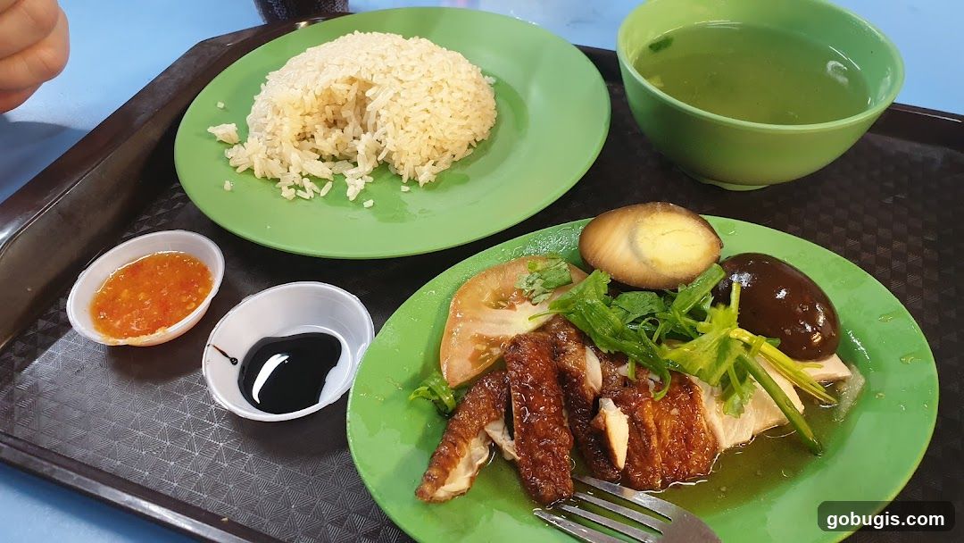 Hainanese Chicken Rice