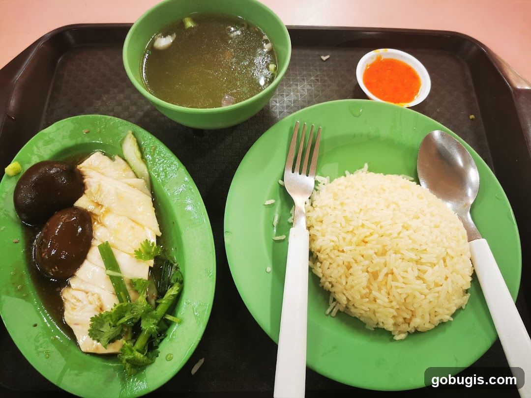 Hainanese Chicken Rice