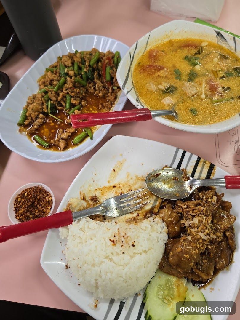 Thai Food Spread