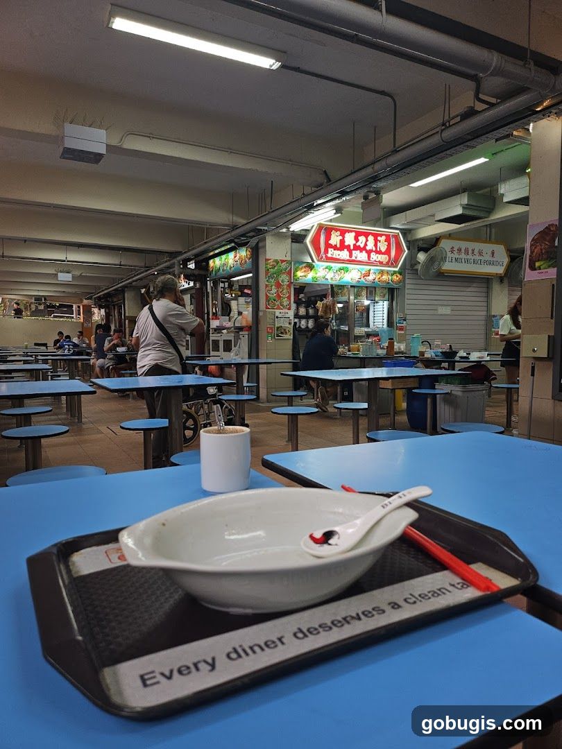 Food Stall in a Hawker Centre