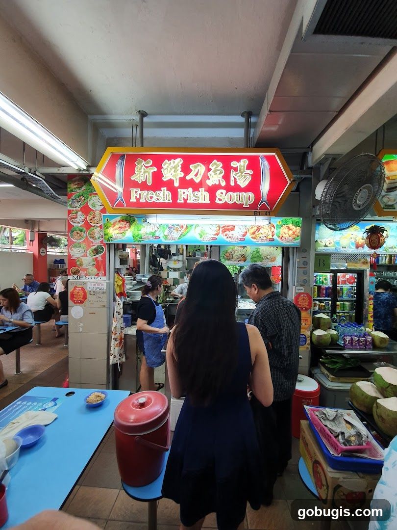 Fresh Fish Soup Stall
