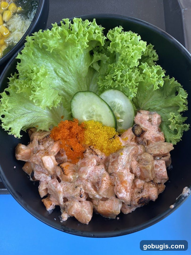 Salmon Donburi