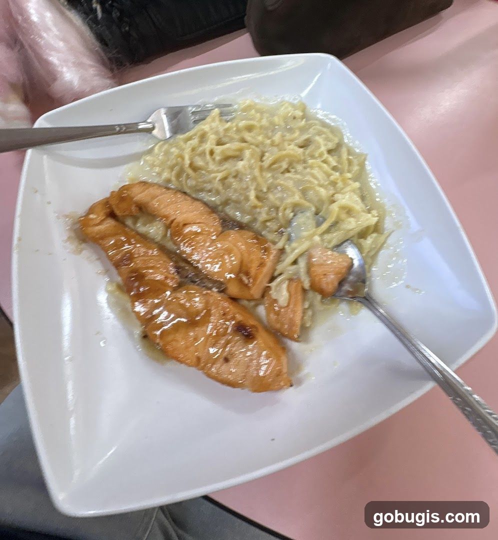 Salmon and Pasta