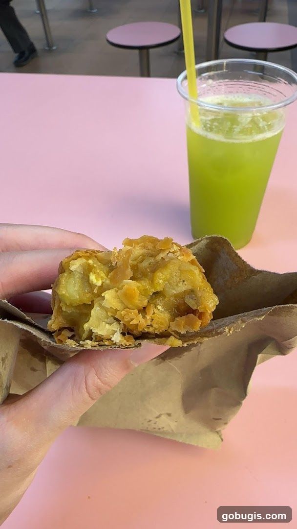 Pastry and Green Drink