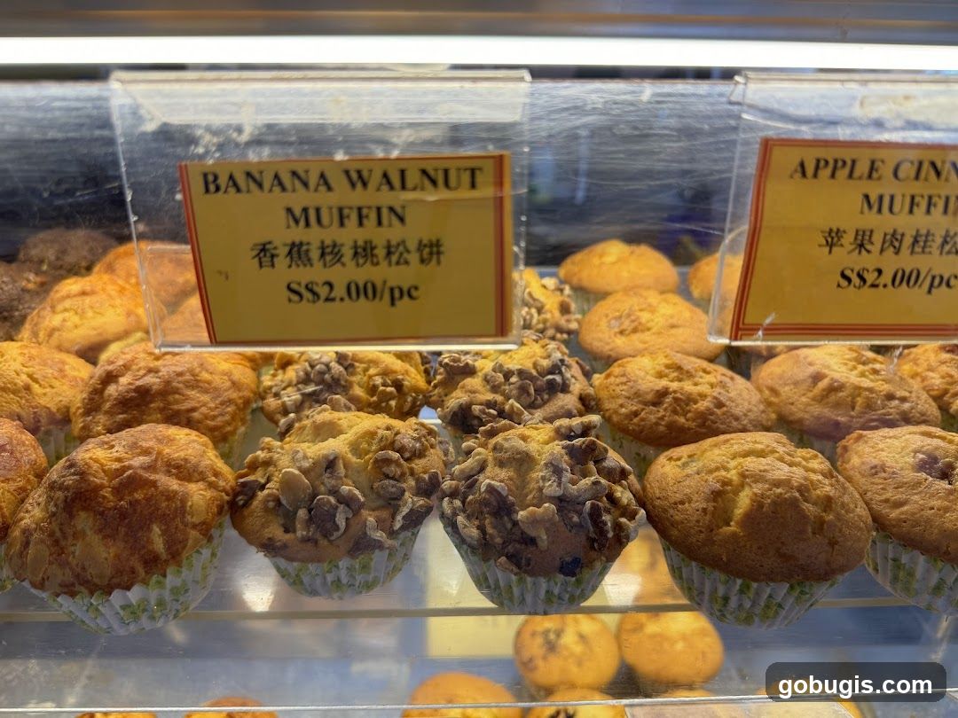 Muffins on Display