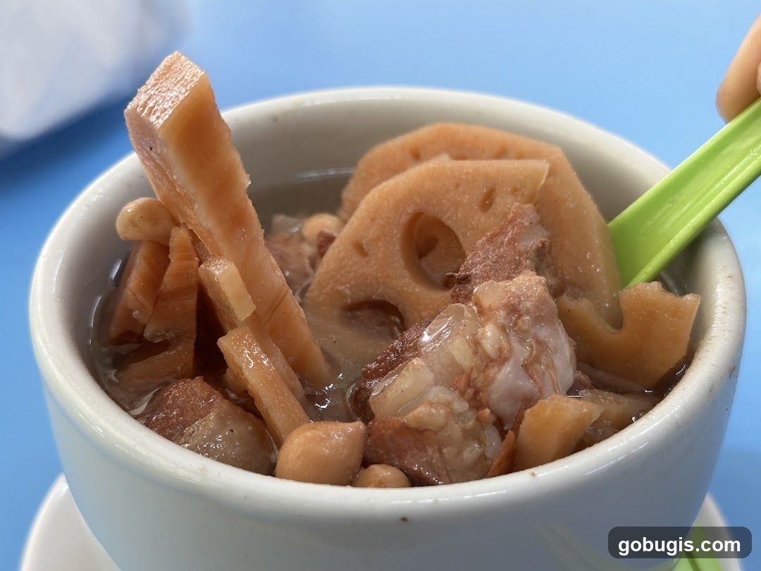 Lotus Root Soup with Pork Ribs