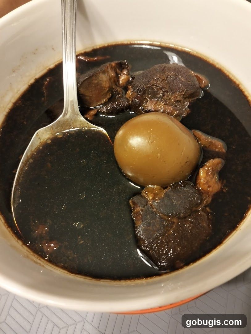 Braised Pork Belly and Egg
