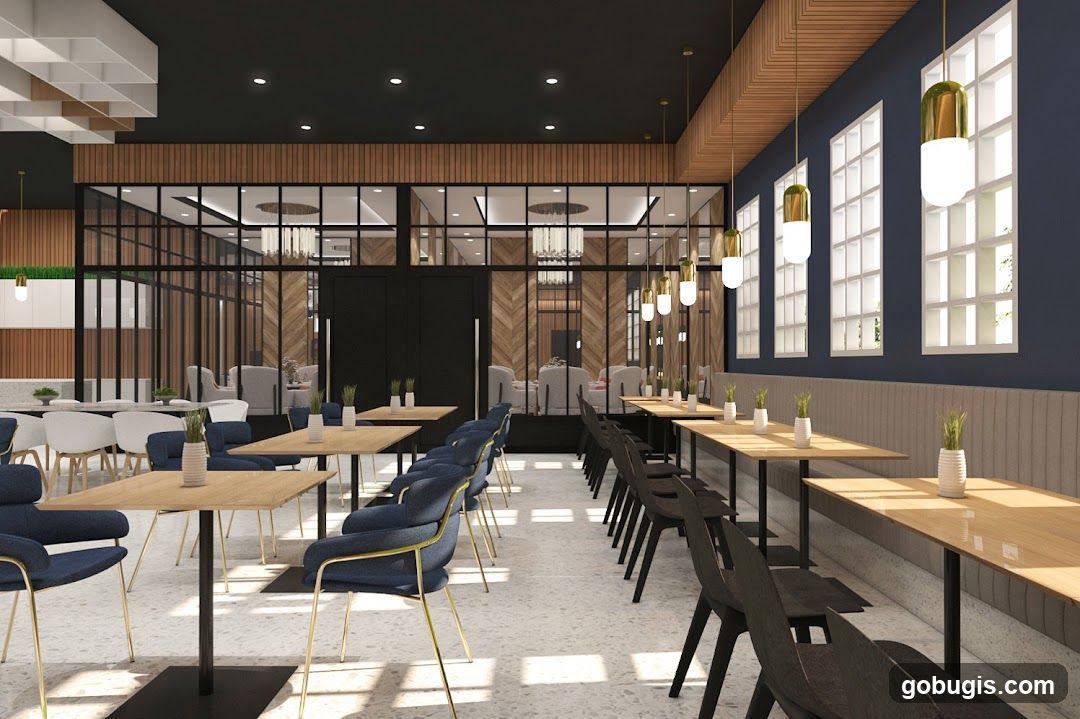 Modern Restaurant Interior