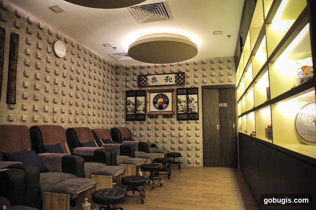 Massage Chairs and Shelving
