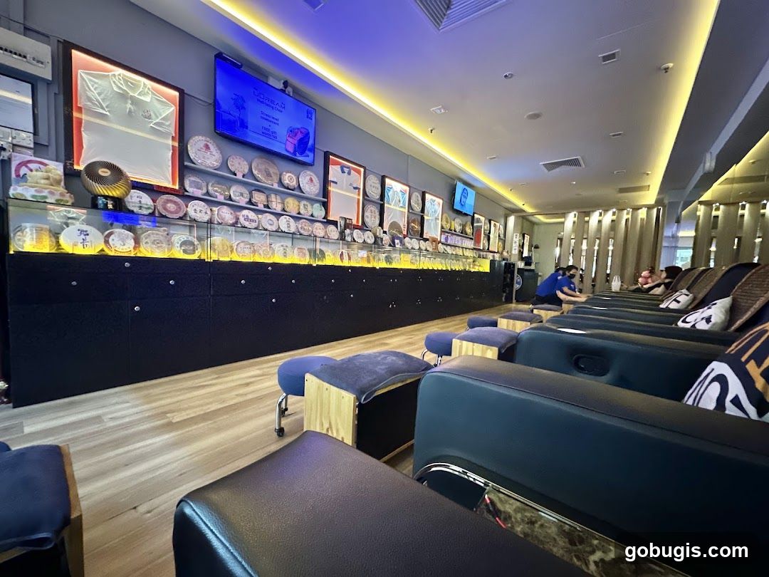 Foot Massage Parlor Interior
