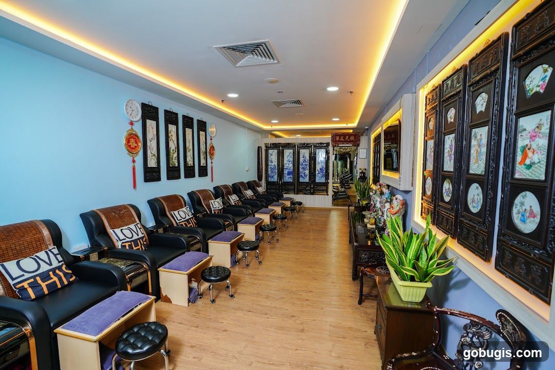 Spa Interior with Massage Chairs