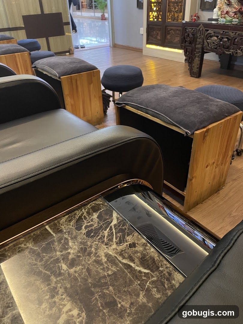Interior of a spa or salon