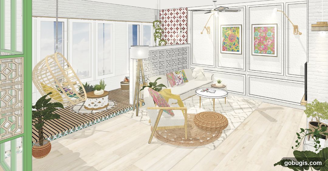 Bohemian Living Room