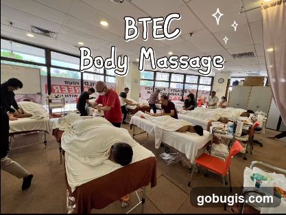 BTEC Body Massage Class