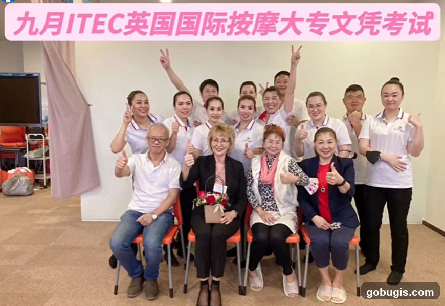 Group Photo of Massage Students