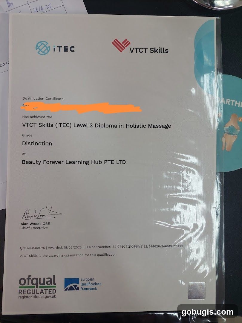 Qualification Certificate