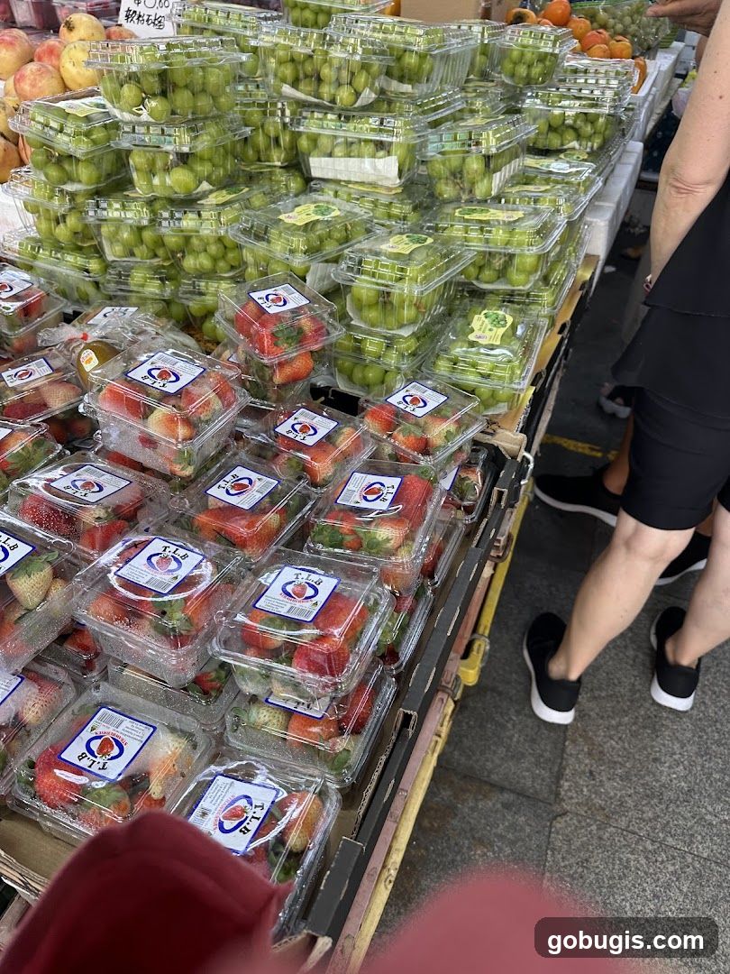 Fresh Fruit Display