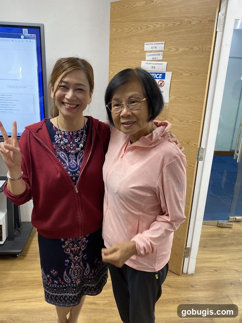 Two women posing for a photo