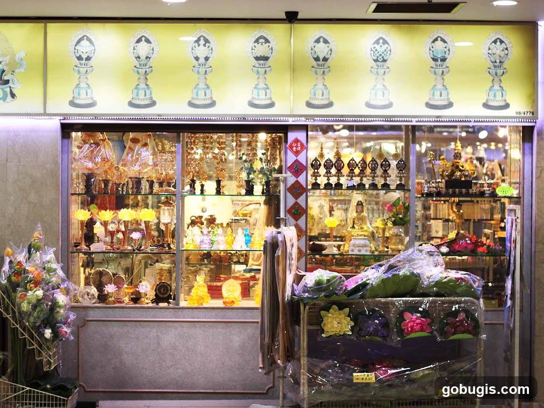 Buddhist items shop