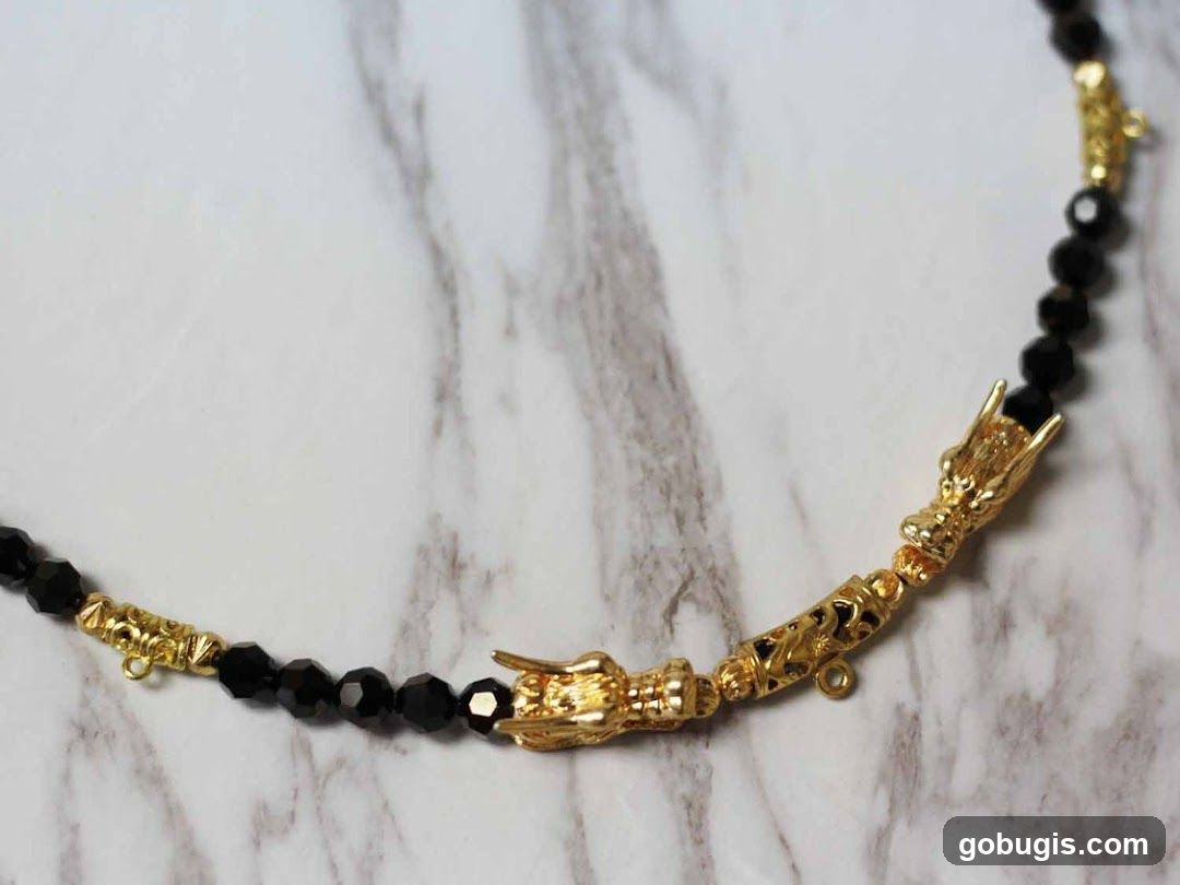 Dragon Beaded Necklace