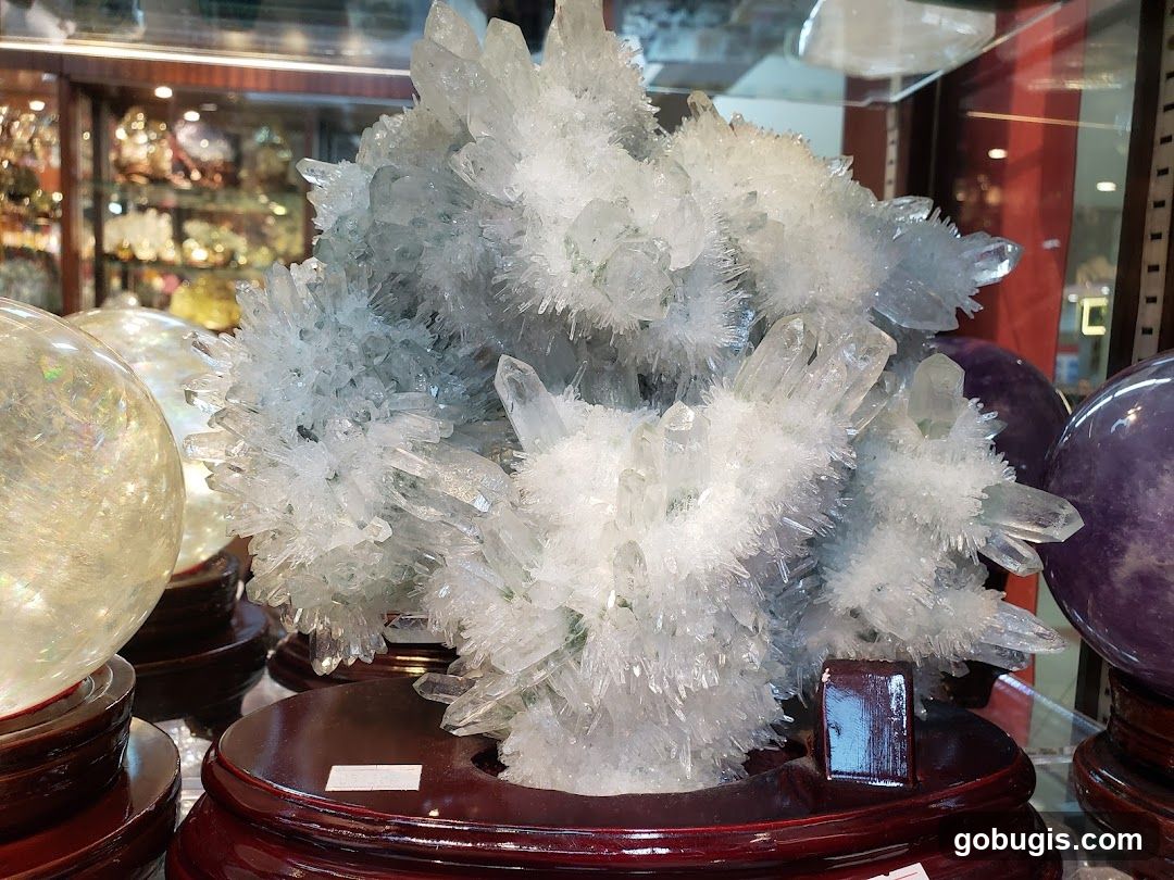 Crystal Cluster Display