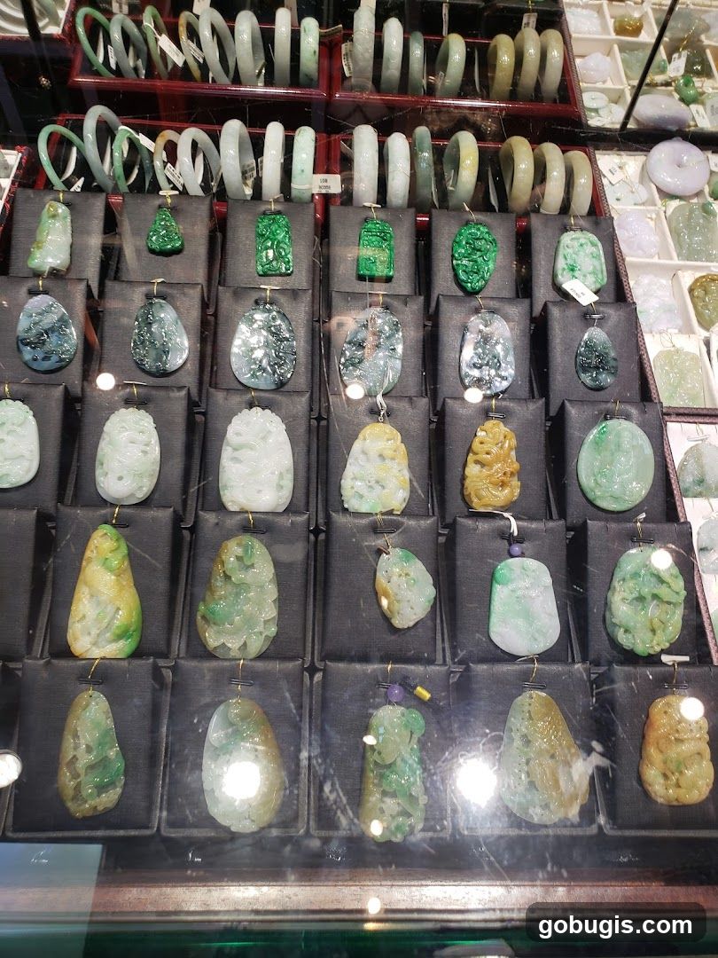 Jade Jewelry Display