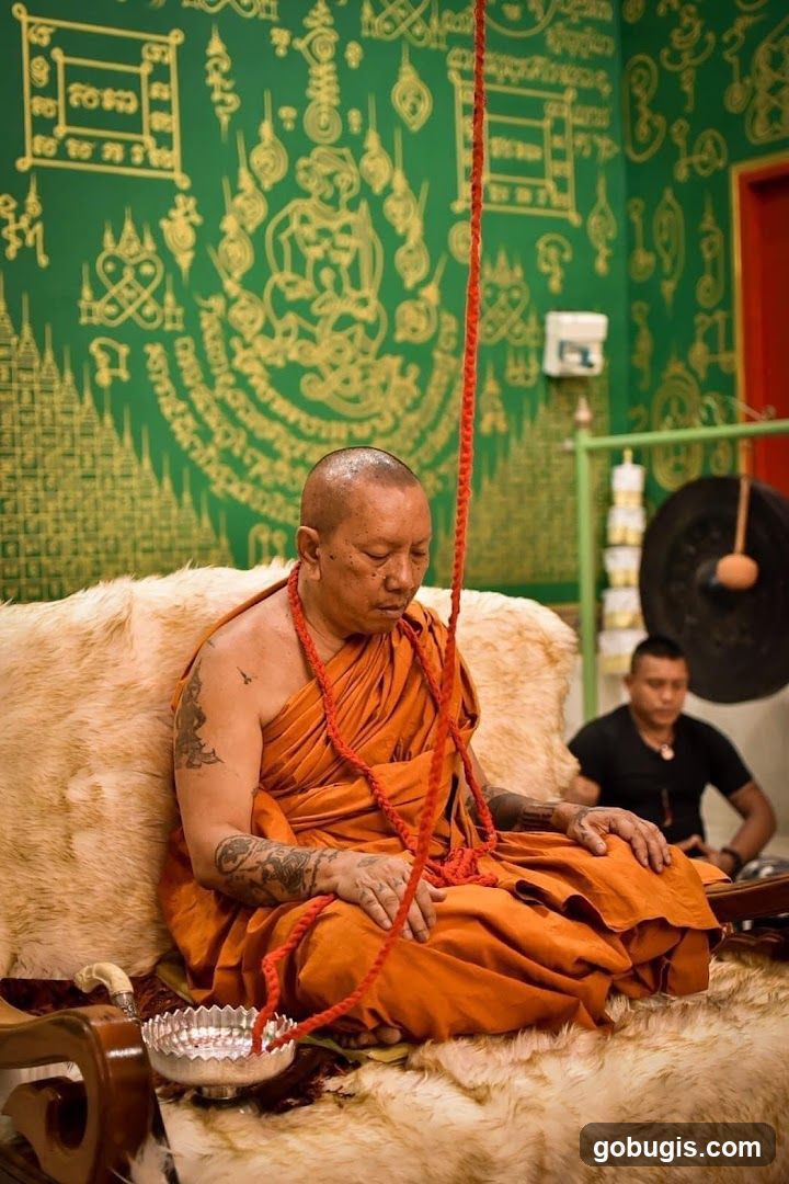 Monk in Meditation
