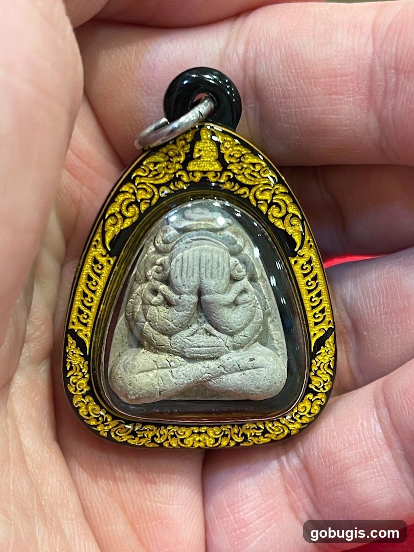 Amulet with Buddha Image