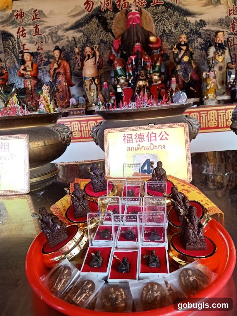 Religious Figurines and Incense