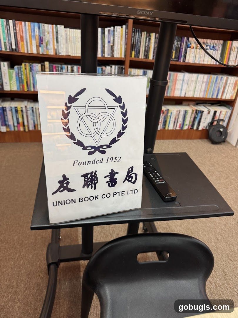 Union Book Co Pte Ltd Sign
