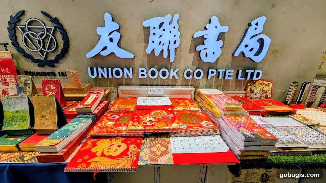 Union Book Co Pte Ltd Display
