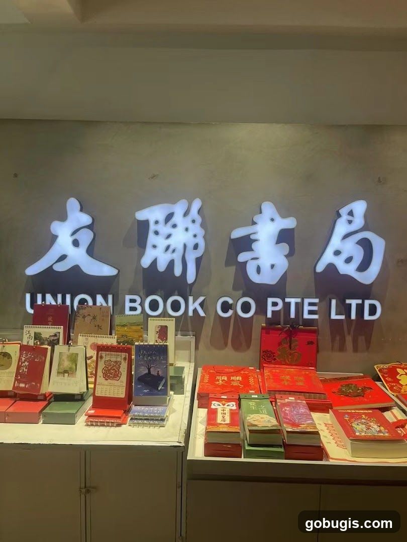 Union Book Co Pte Ltd Display