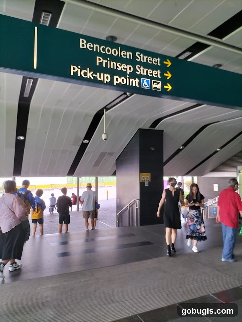 Street and Pick-up Point Signage