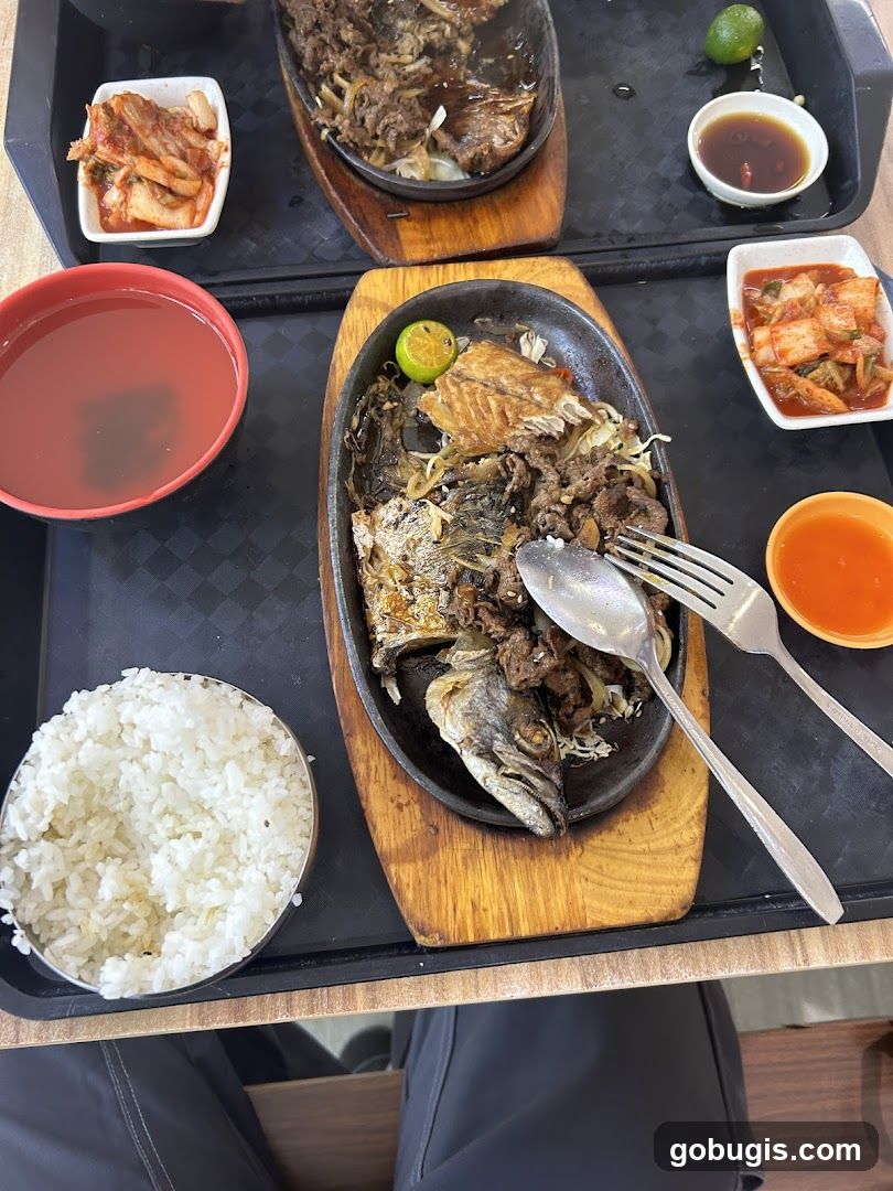 Sizzling Platter Meal