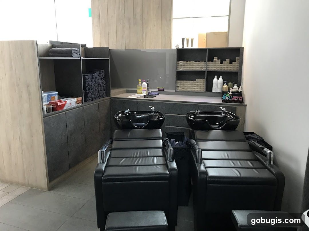 Hair Salon Wash Stations