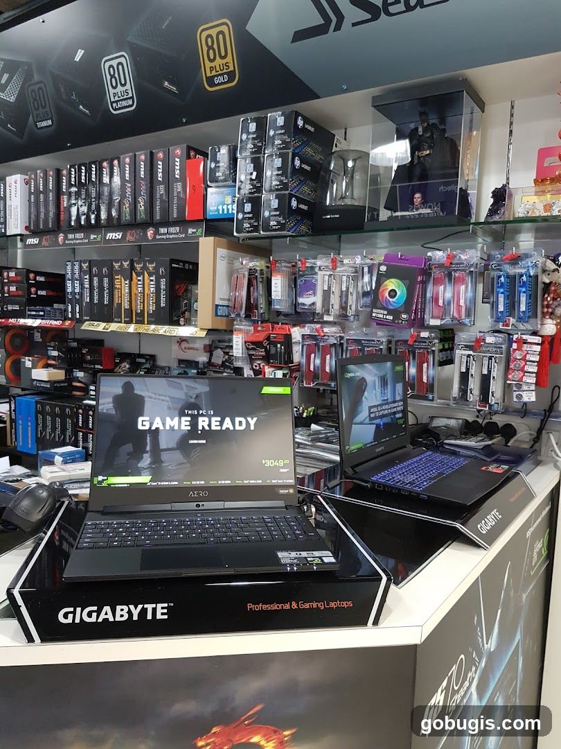 Computer Store Display