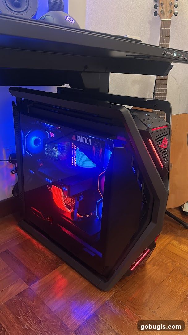 Gaming PC with RGB Lighting