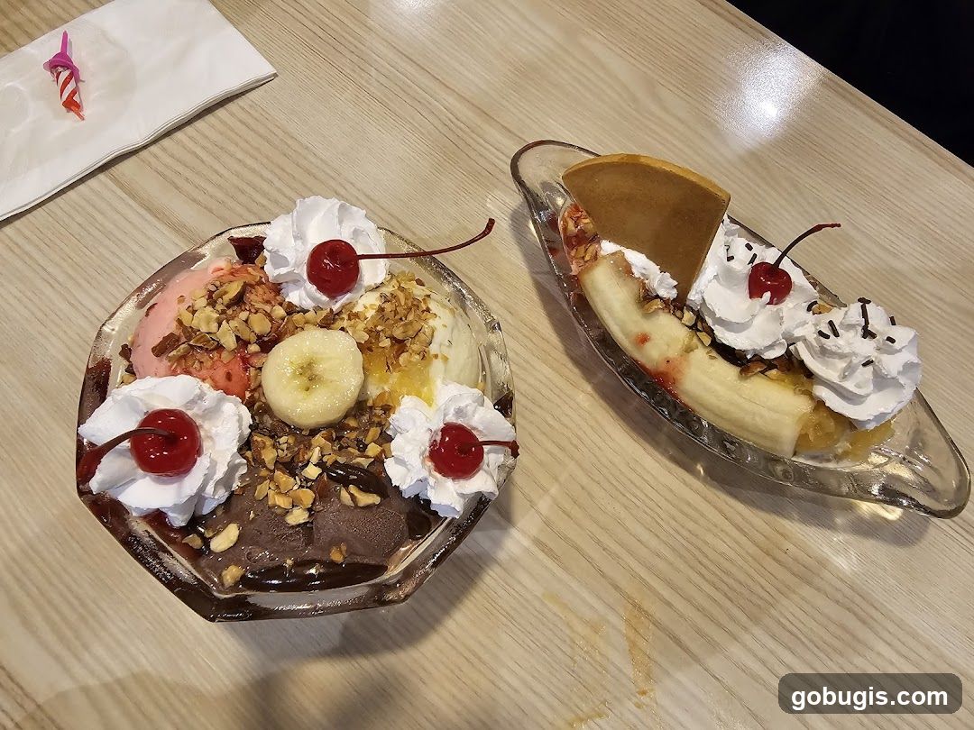 Dessert Sundaes