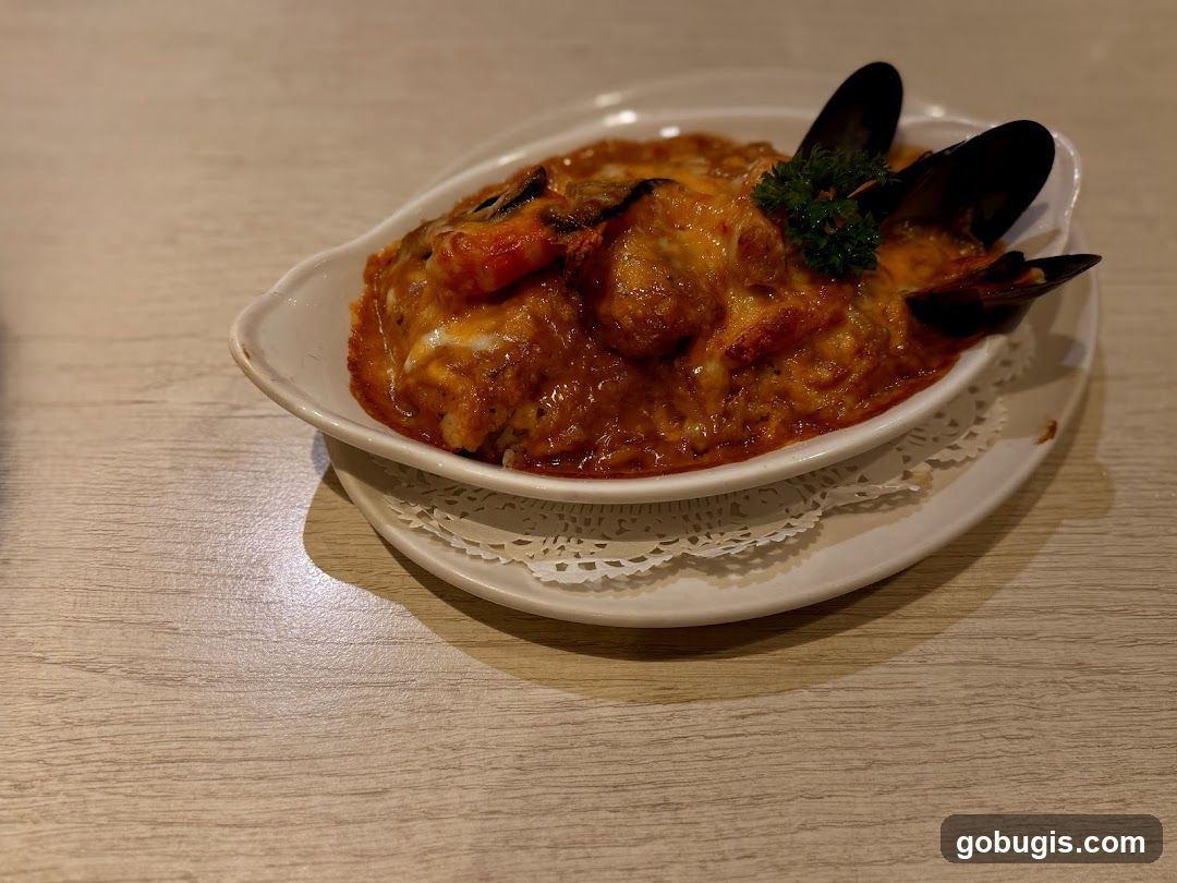Seafood Gratin