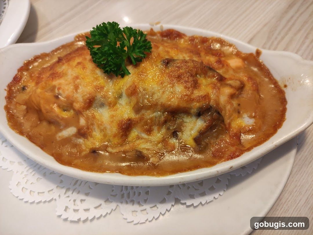 Baked Dish with Cheese