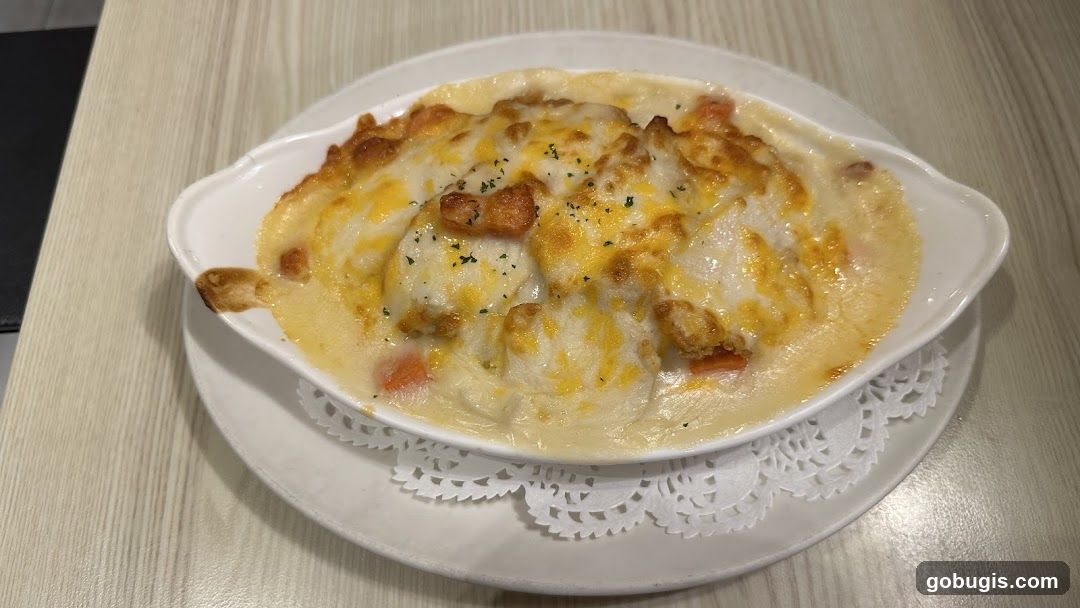 Baked Dish with Cheese